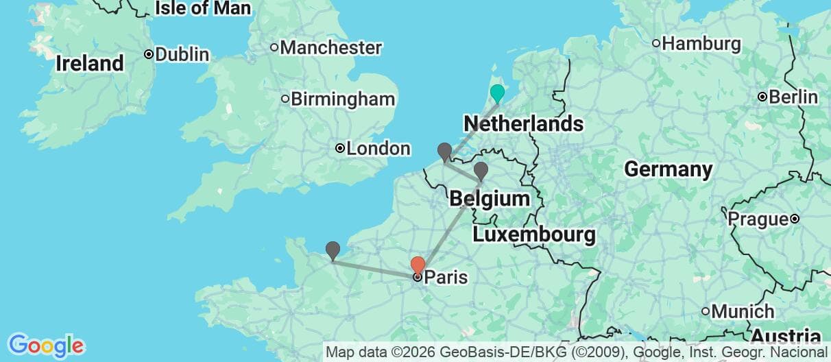 Trip map