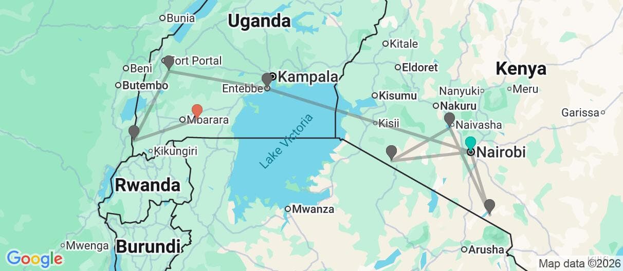 Trip map