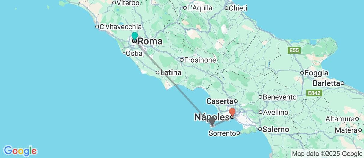 Mapa del viaje