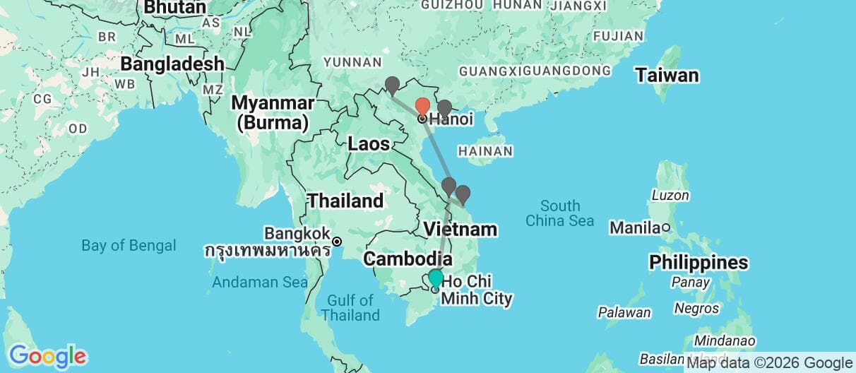 Trip map