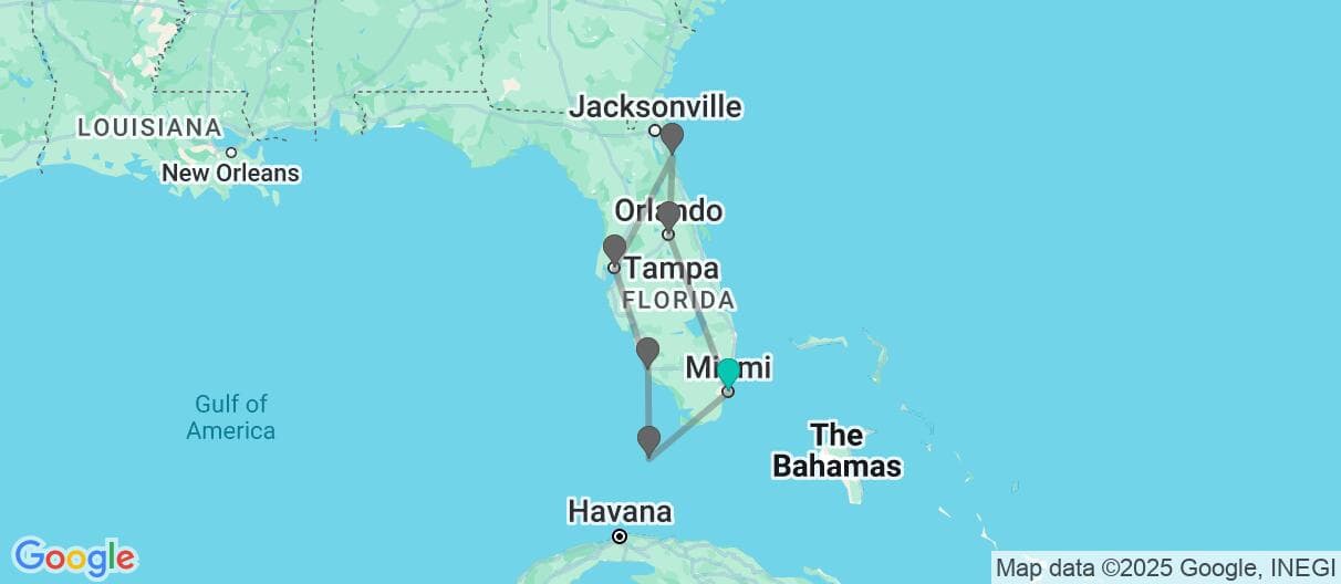 Trip map