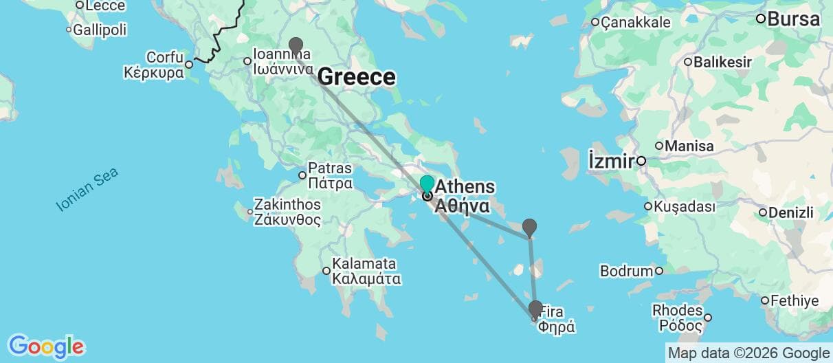 Trip map