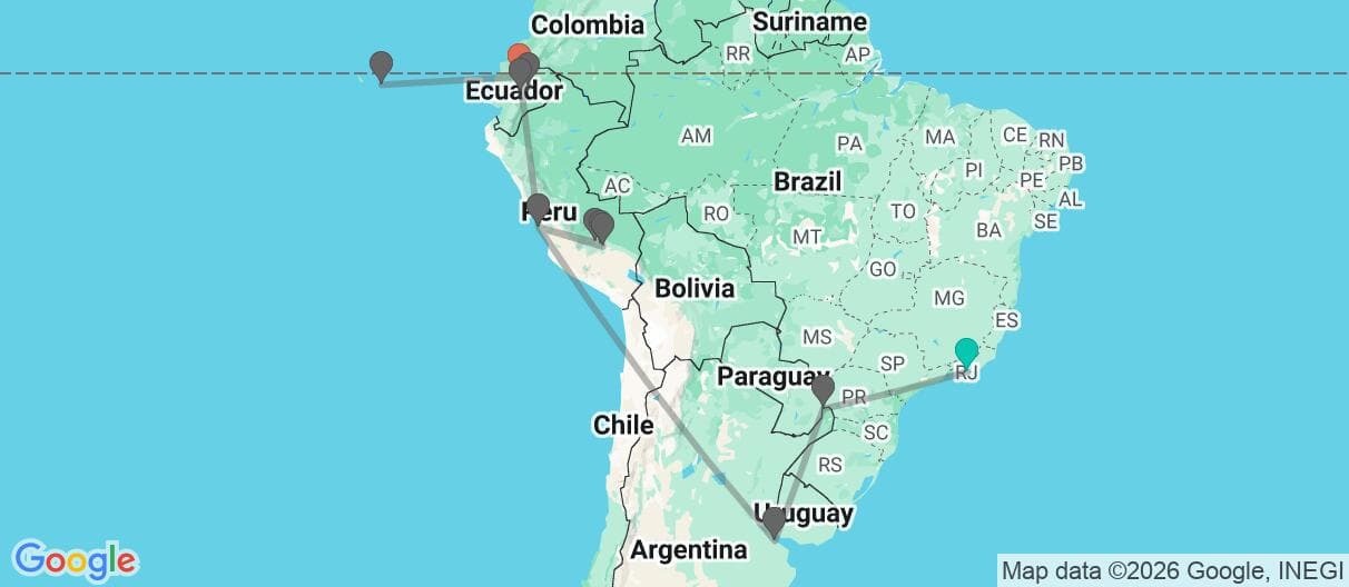Trip map