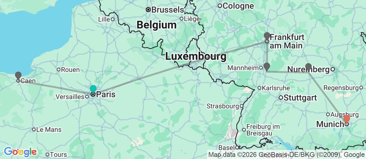 Trip map