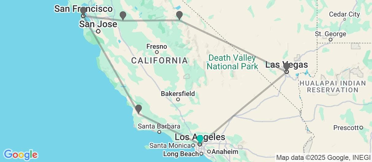 Trip map