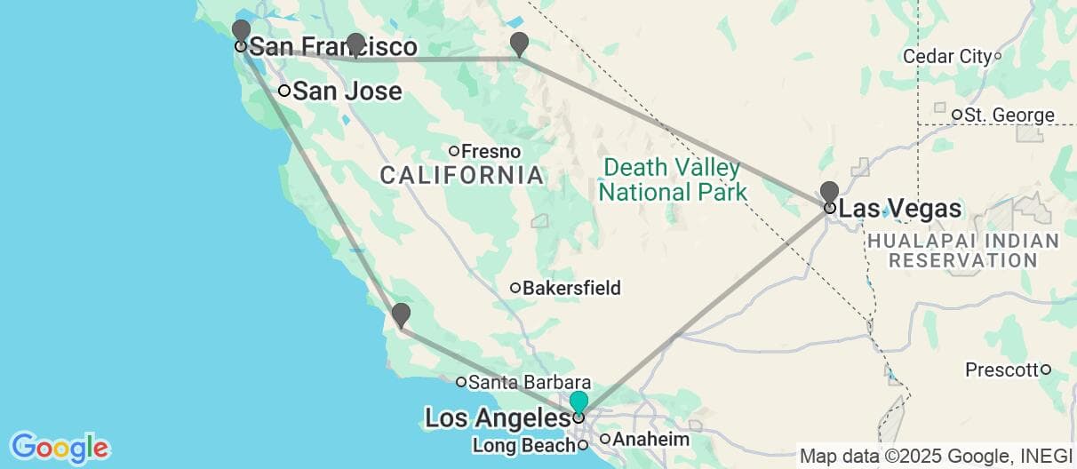 Trip map