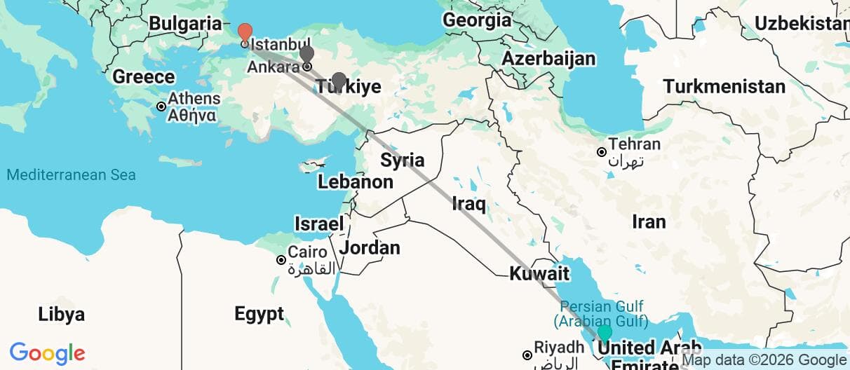 Trip map