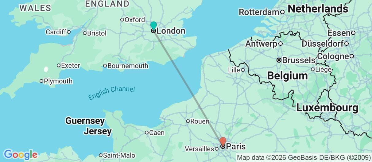 Trip map
