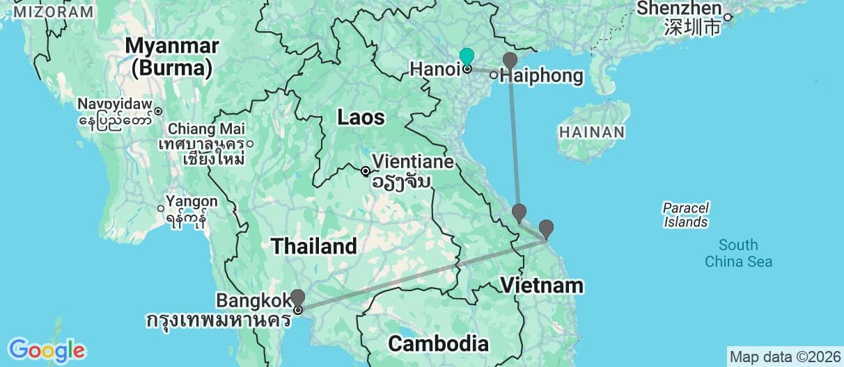Trip map
