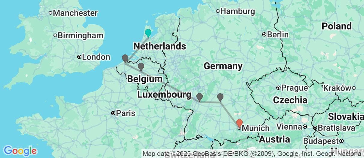 Trip map