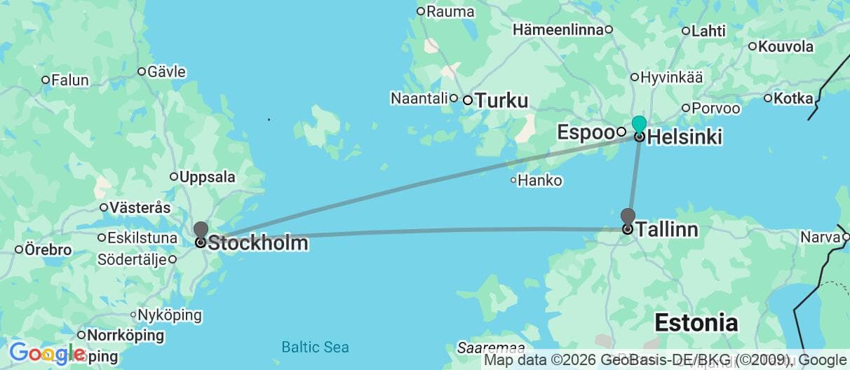 Trip map
