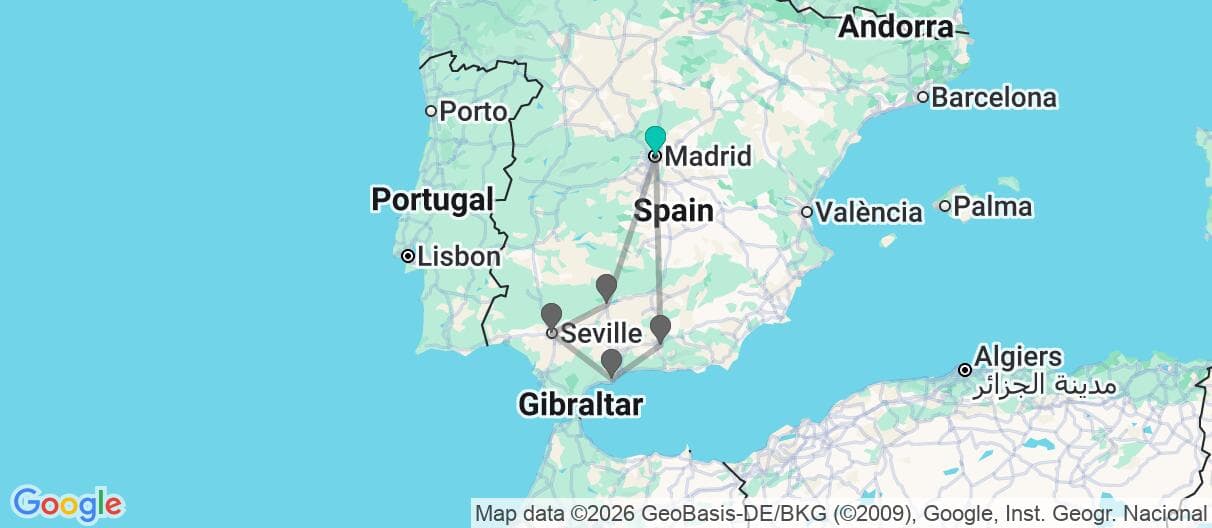 Trip map