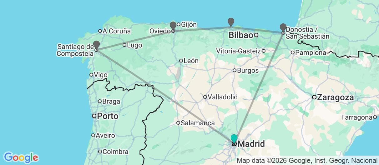 Trip map