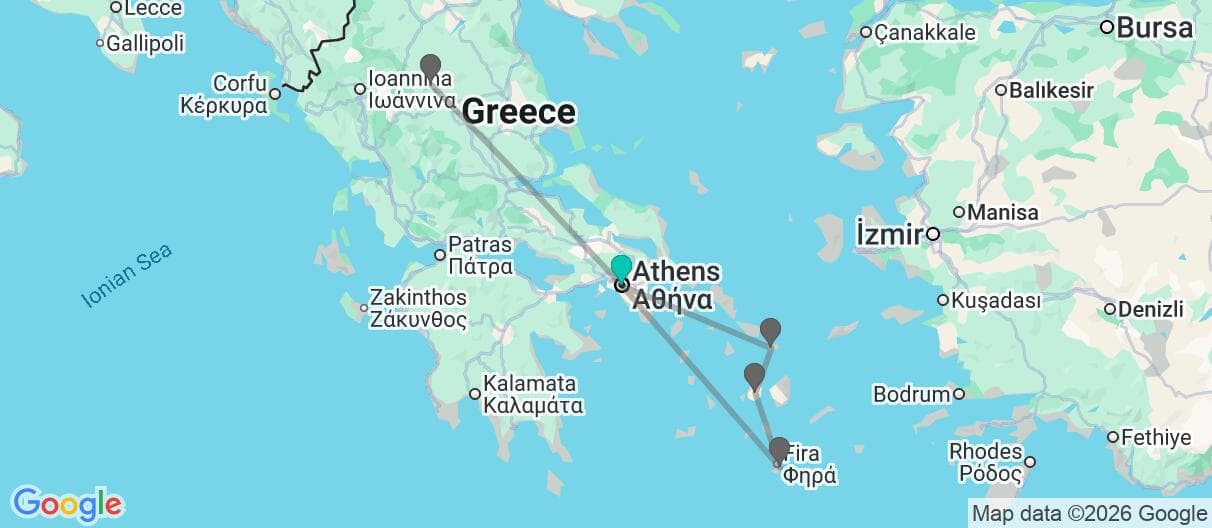 Trip map