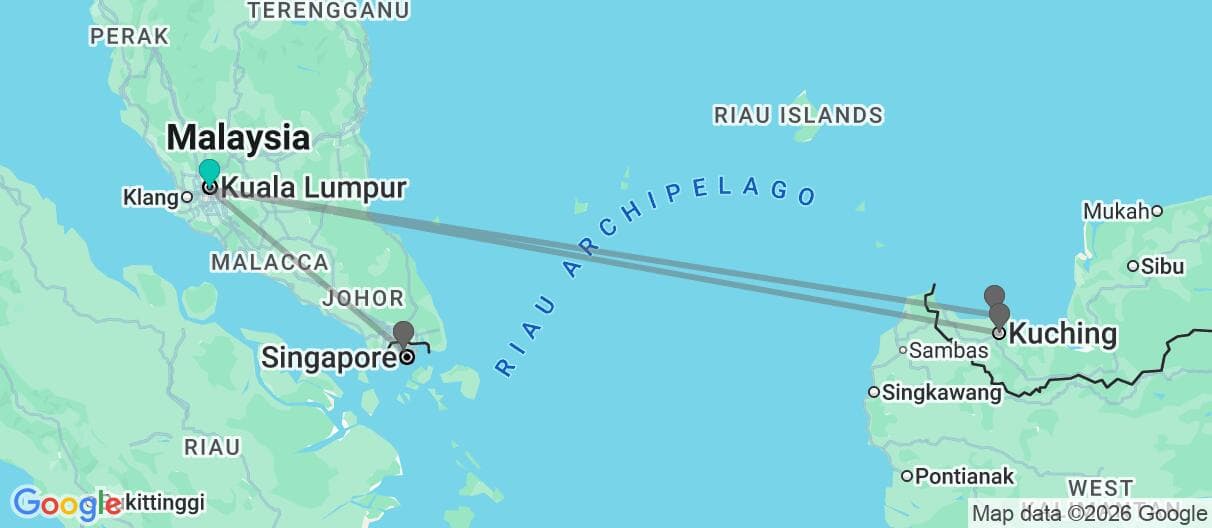 Trip map