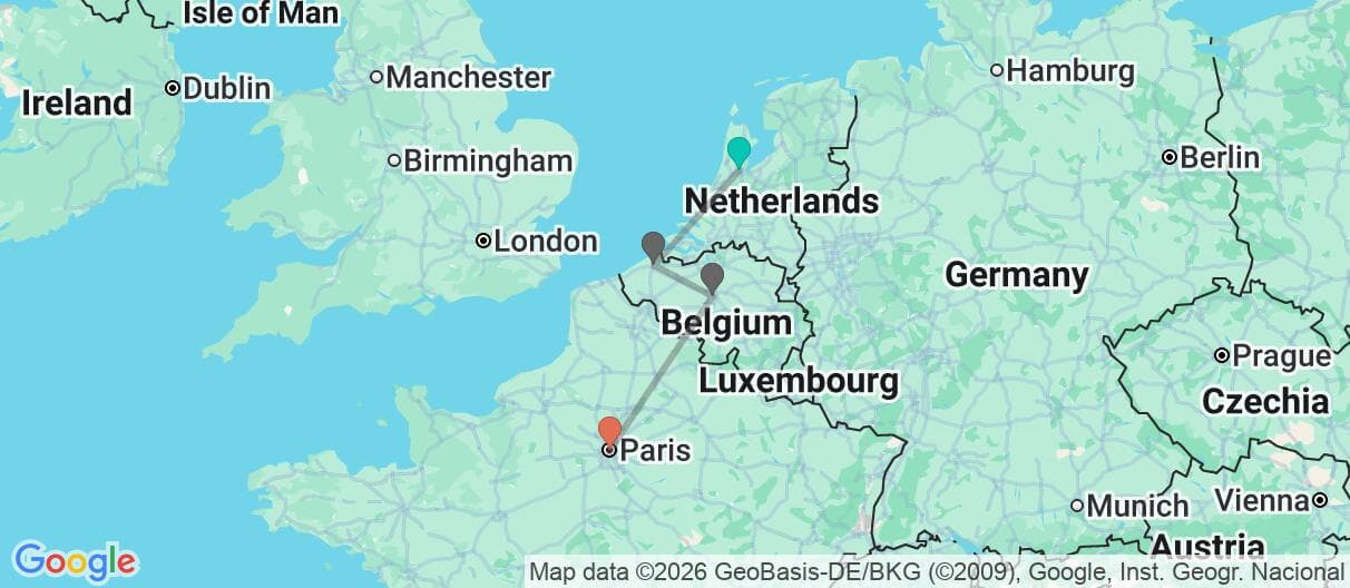 Trip map