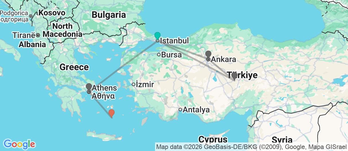 Trip map