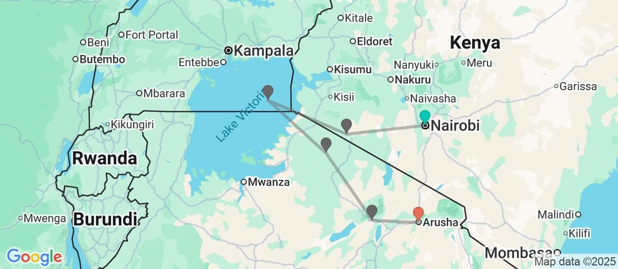 Trip map