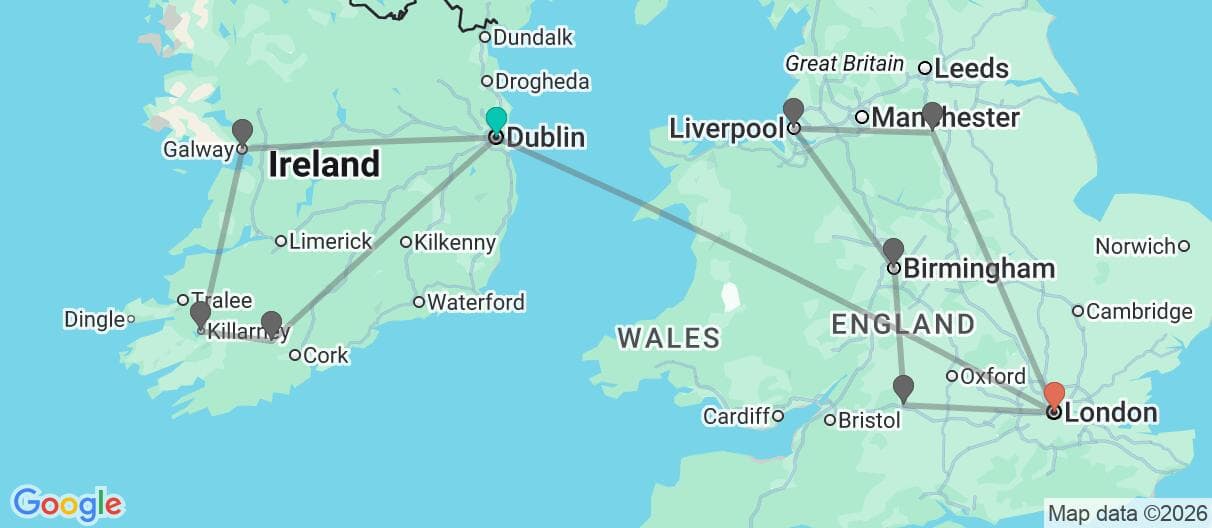 Trip map