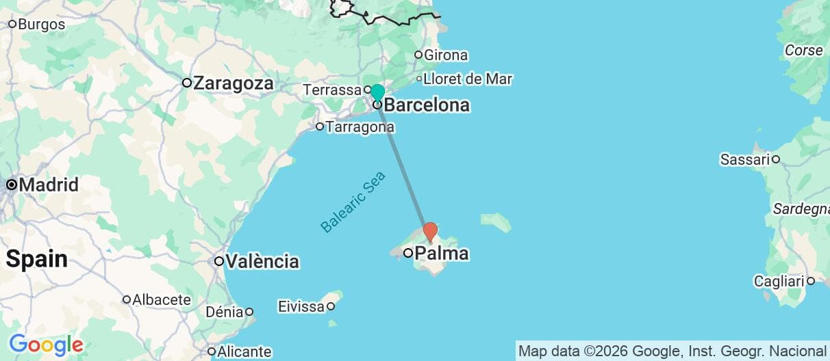 Trip map