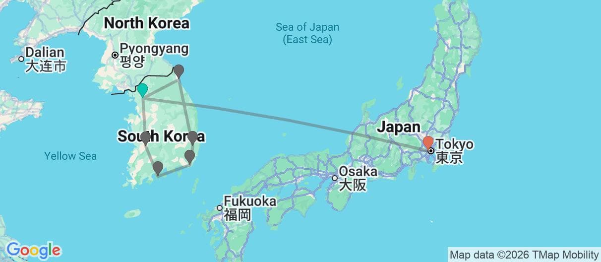 Trip map