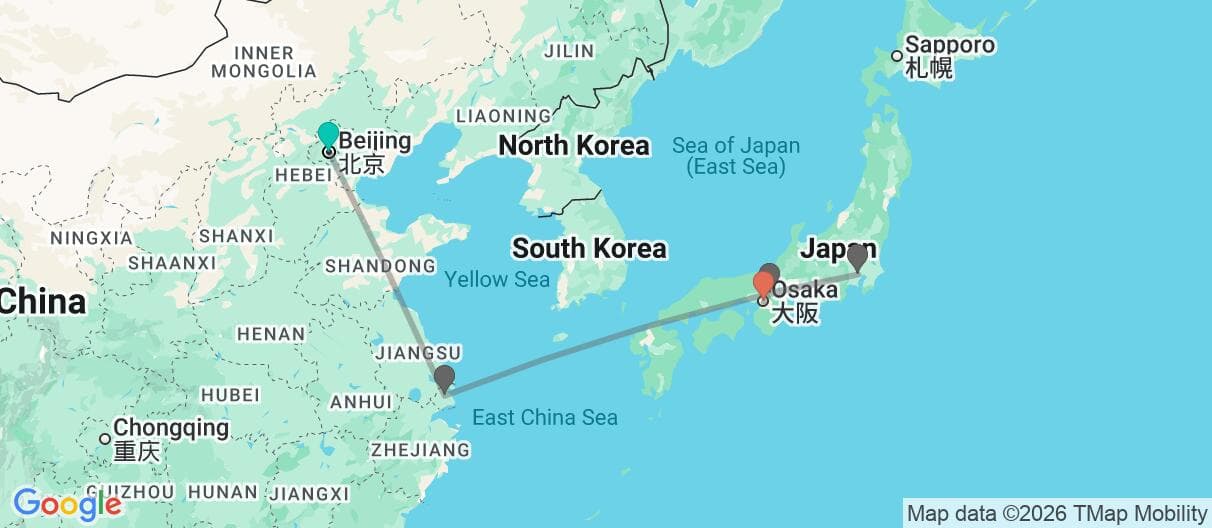 Trip map