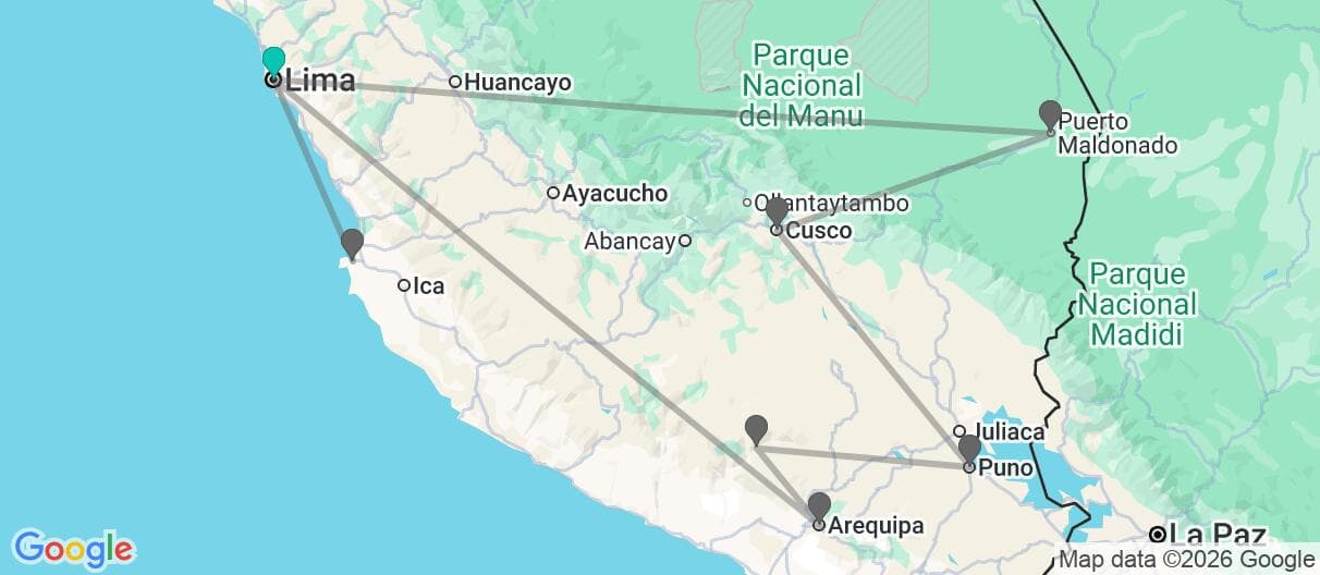 Trip map