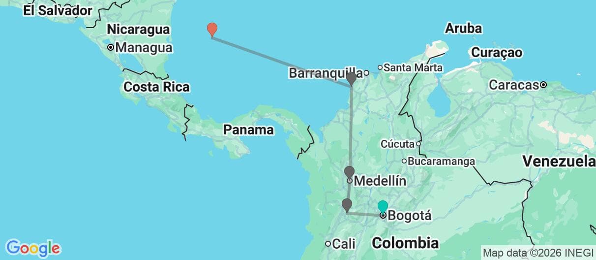 Trip map