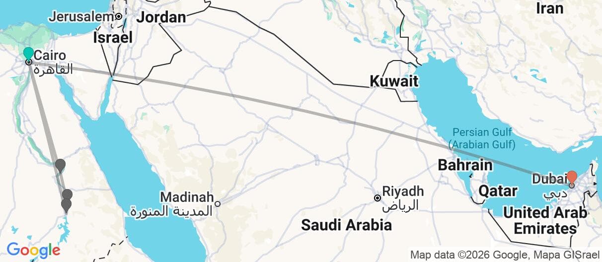 Trip map