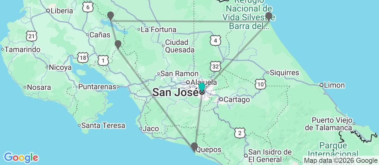 Trip map