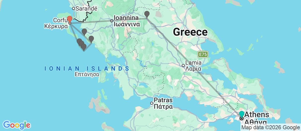 Trip map