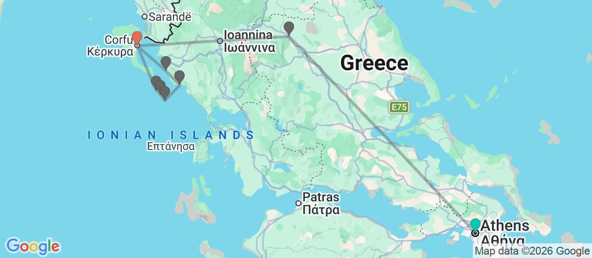 Trip map