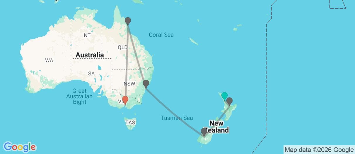 Trip map