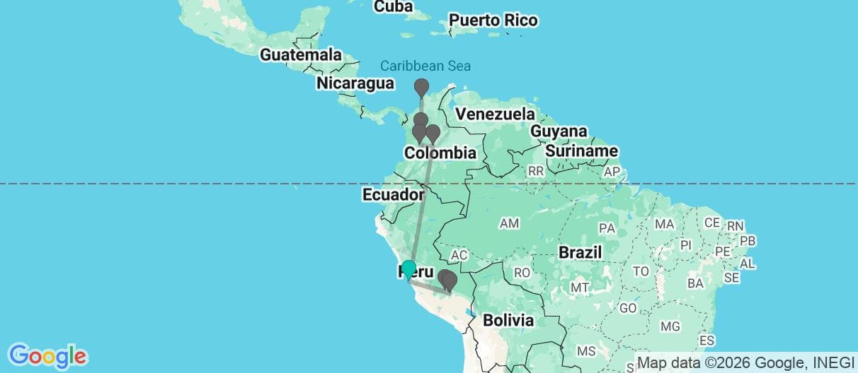 Trip map