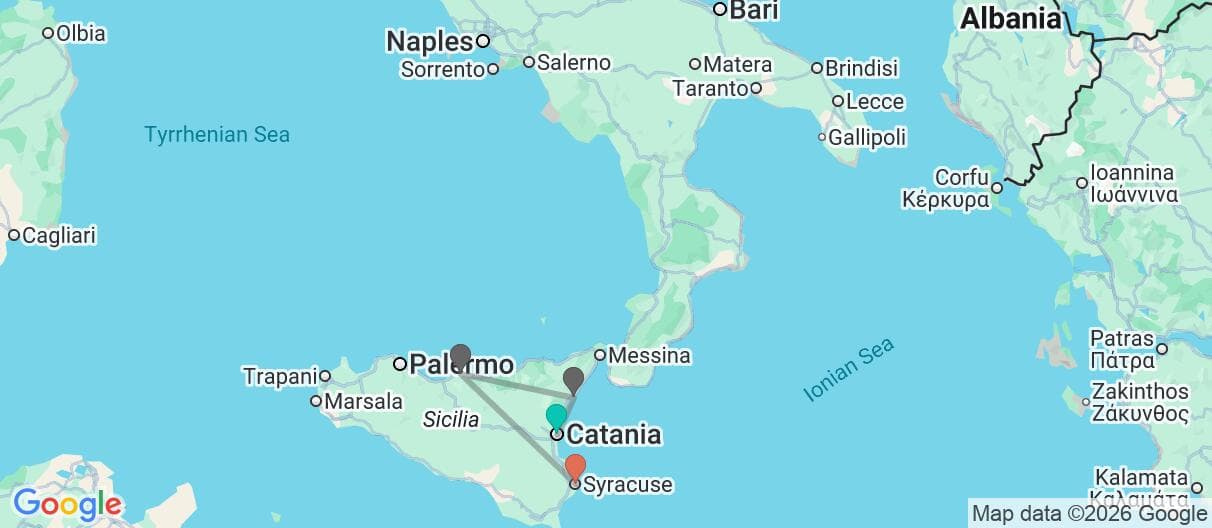 Trip map