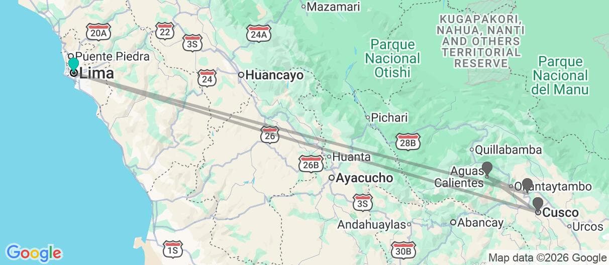 Trip map