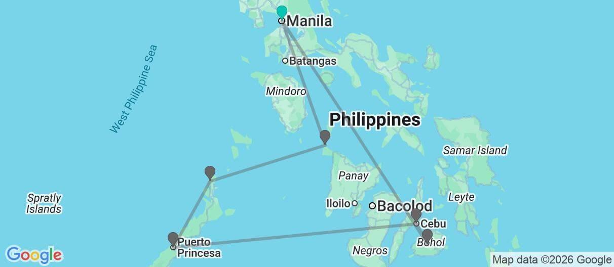 Trip map