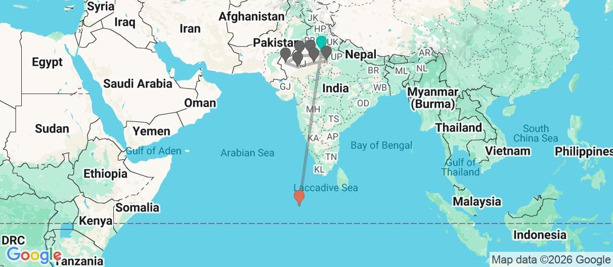 Trip map