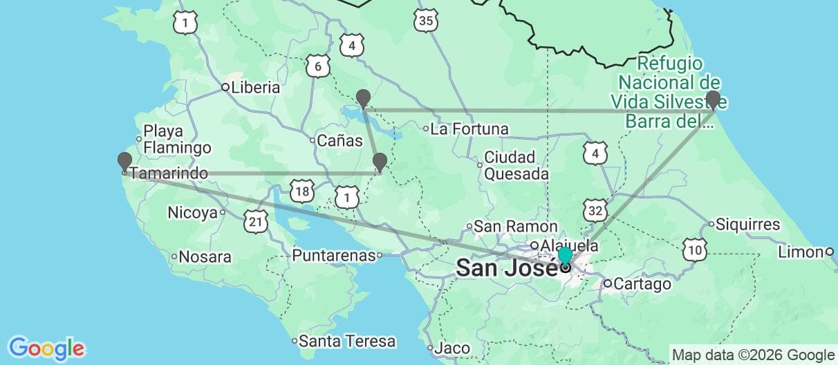 Trip map