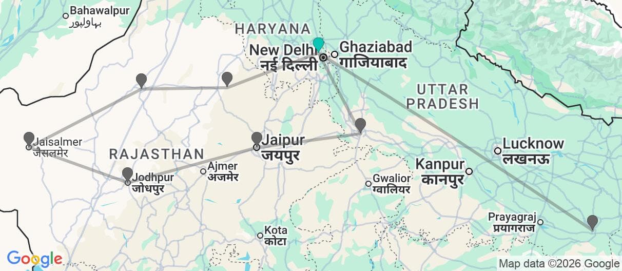 Trip map