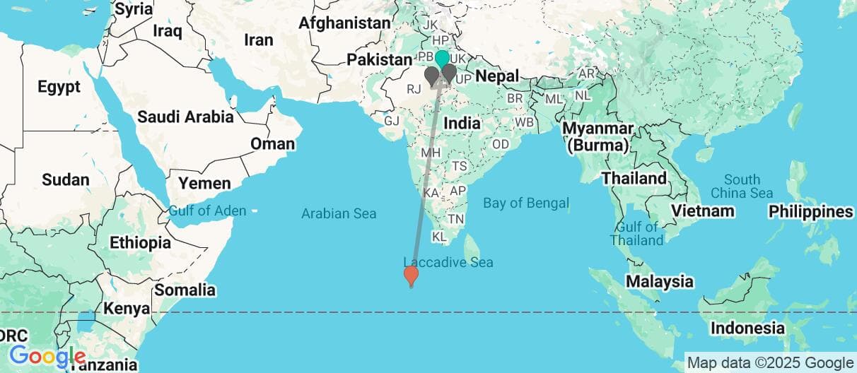 Trip map