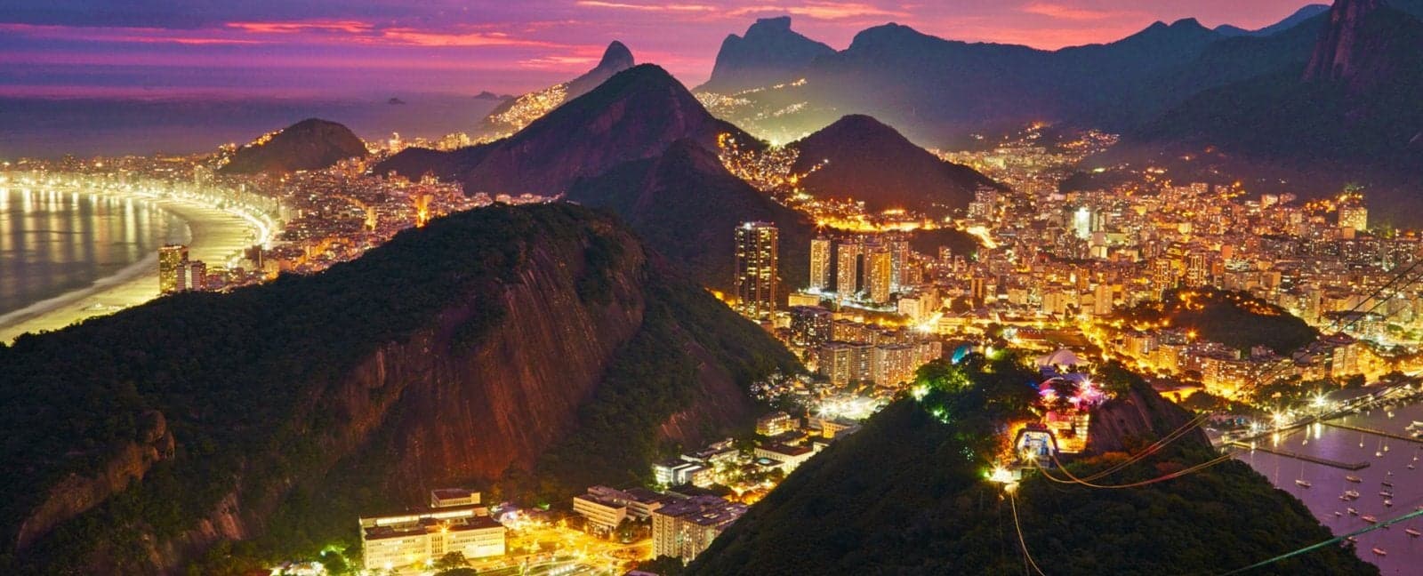 Rio de Janeiro - Night on board