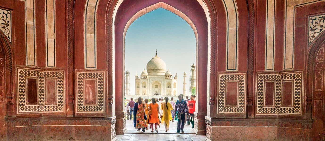 Taj Mahal <span class="iconos separador"></span> Agra <span class="iconos separador"></span> India