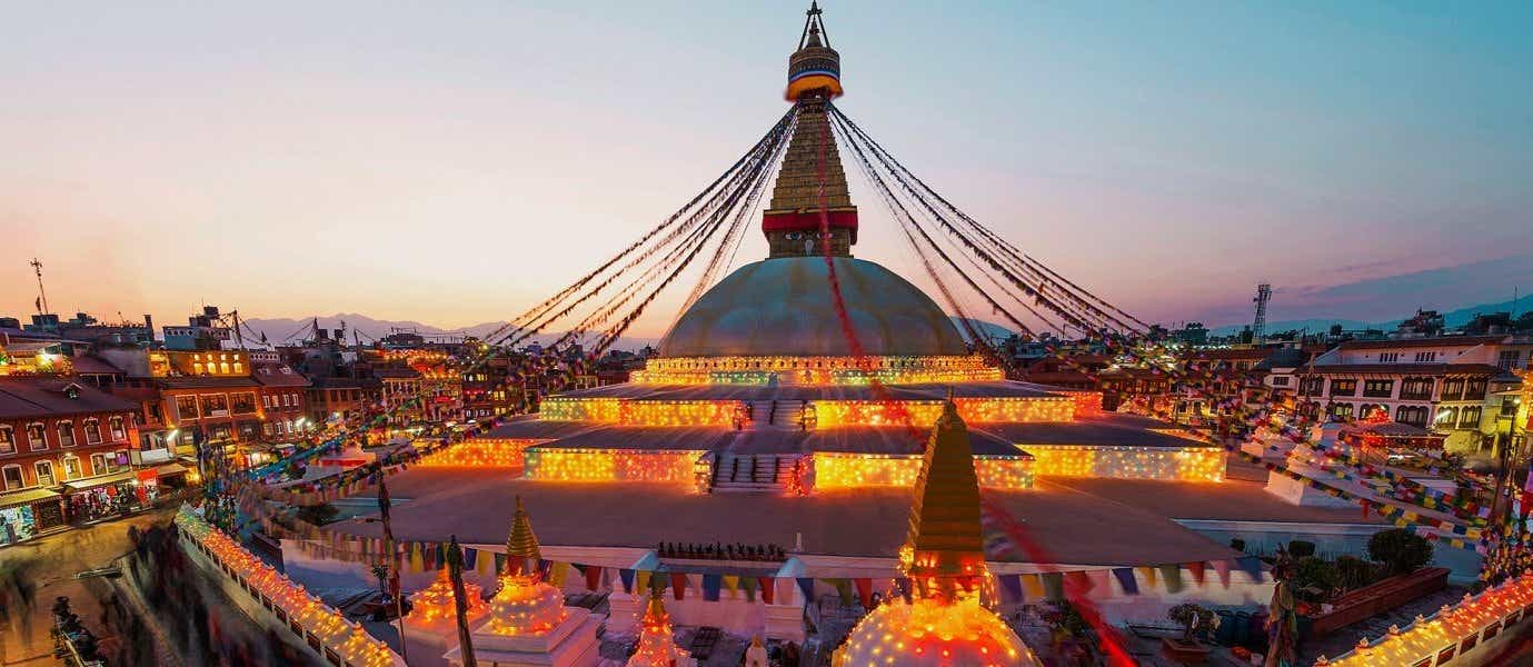 Boudhanath Stupa <span class="iconos separador"></span> Kathmandu <span class="iconos separador"></span> Nepal
