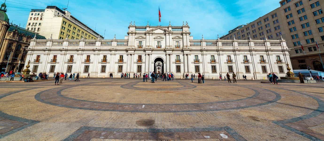 Palacio La Moneda <span class="iconos separador"></span> Santiago <span class="iconos separador"></span> Chile