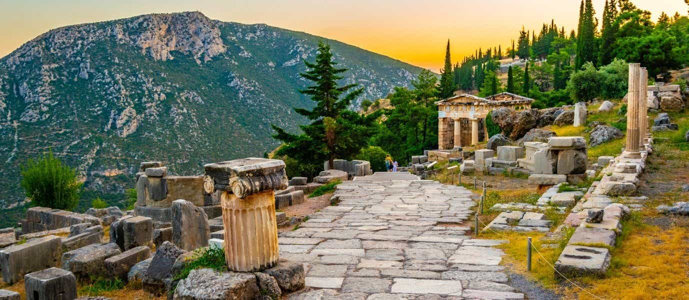 Santuario de Delfos <span class="iconos separador"></span> Grecia