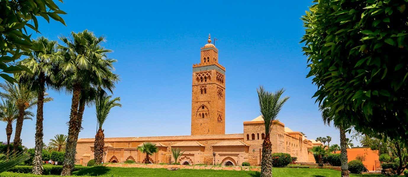 Mezquita de la Kutubía <span class="iconos separador"></span> Marrakech <span class="iconos separador"></span> Marruecos
