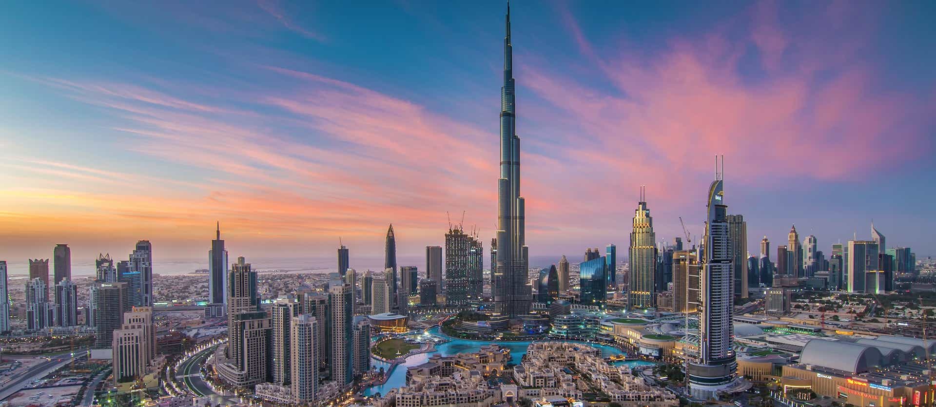 Skyline de Dubái <span class="iconos separador"></span> Emiratos Árabes Unidos