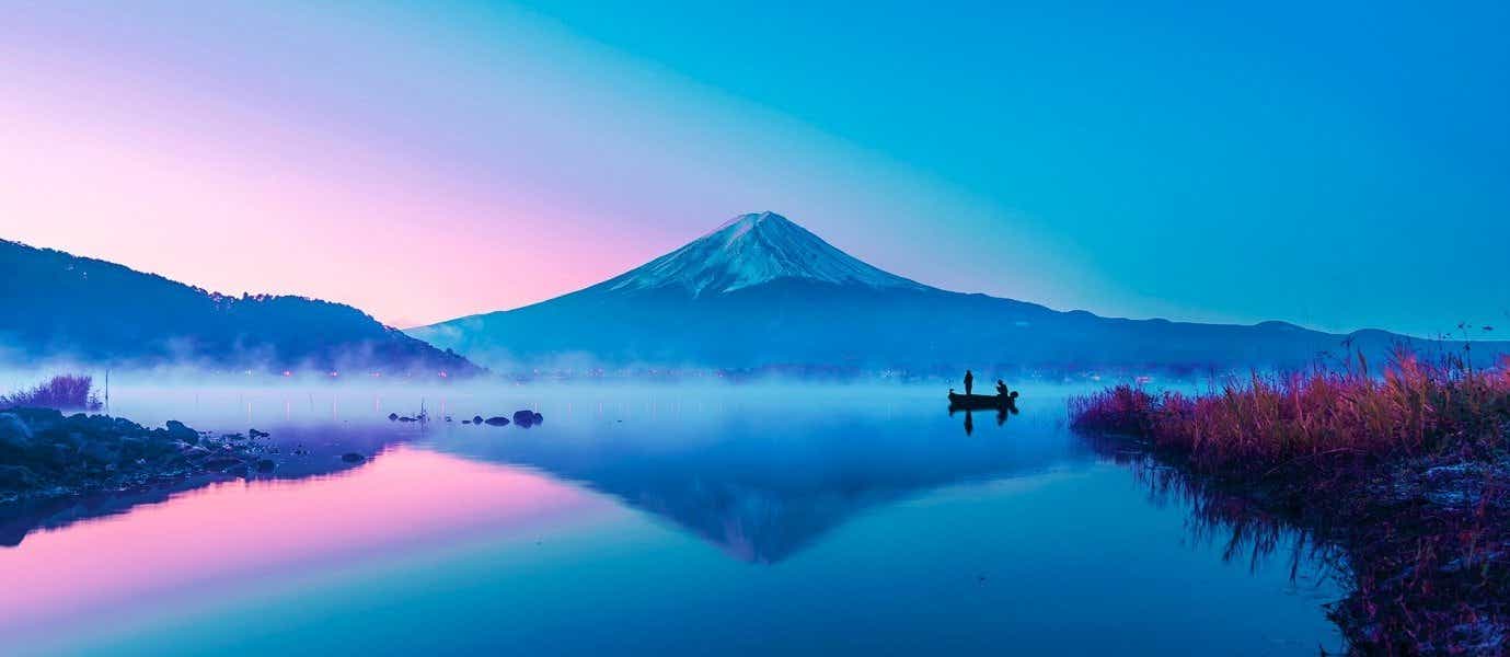 Lago Kawaguchiko y Monte Fuji <span class="iconos separador"></span> Japón