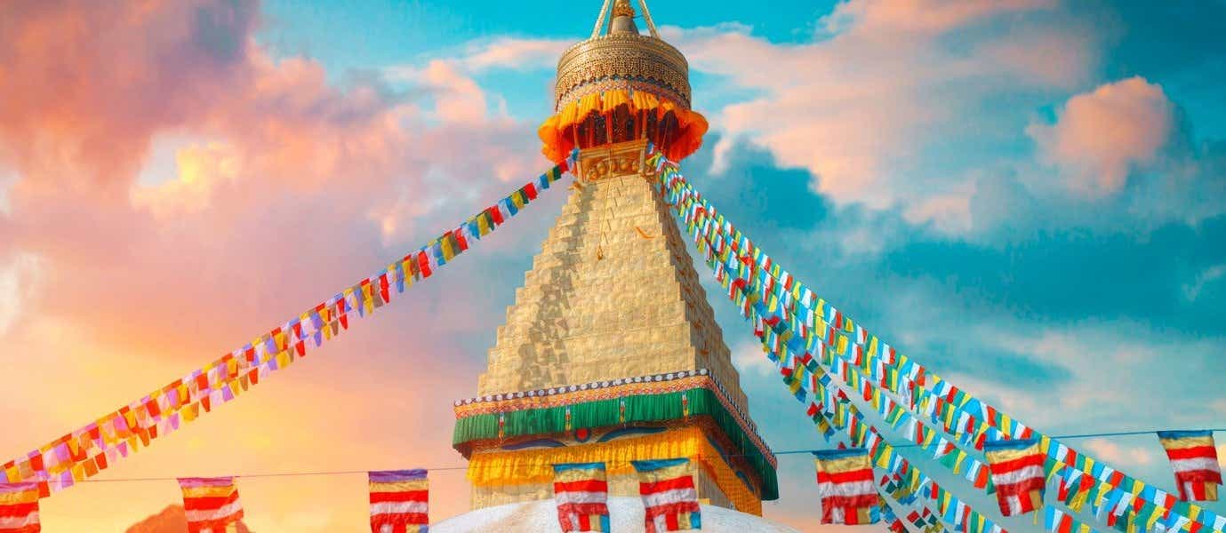 Estupa Swayambhunath <span class="iconos separador"></span> Templo de los Monos <span class="iconos separador"></span>  Katmandú <span class="iconos separador"></span> Nepal